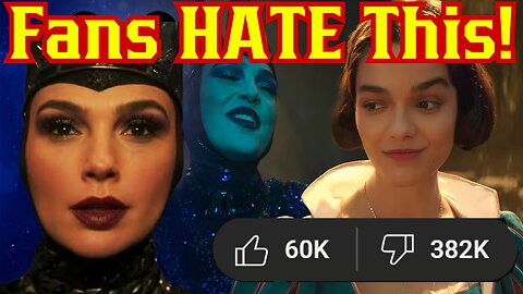 Disney's Woke Snow White Remake Trailer Gets DESTROYED By Fans!