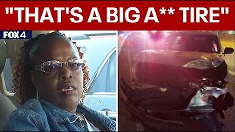 Flying tire hits Dallas woman's car today news update