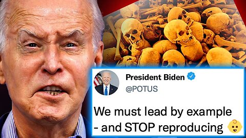 Pedophile Joe Biden Announces 'Depopulation' Is Official US Government Policy! [01.08.2023]