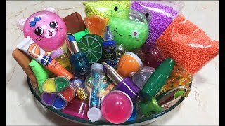 MIXING CLAY INTO STORE BOUGHT SLIME SATISFYING SLIME VIDEO #2
