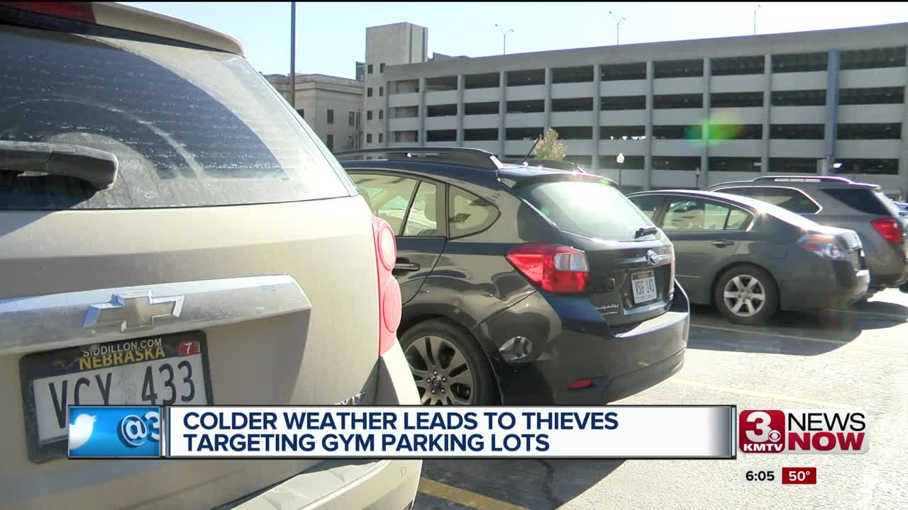 Gym Parking Lot Thefts