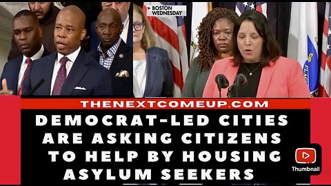 #Democrat Led Cities Asks #Citizens To House #AsylumSeekers