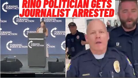 RINO AZ Senator Gets Reporter ARRESTED After Getting BOOED Off Stage!