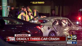 One killed in multi-vehicle crash in Phoenix