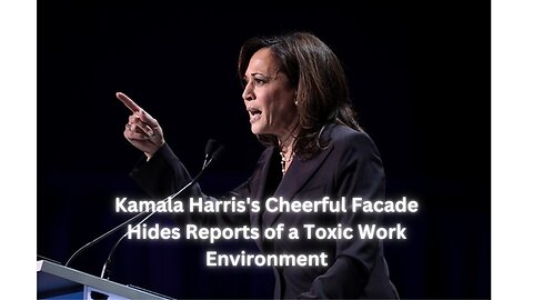 92% Staff Turnover: What’s Happening in Kamala Harris’s Office?