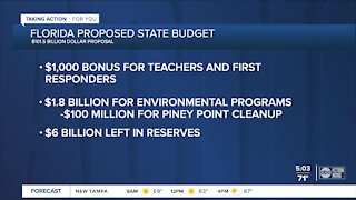 About Florida's proposed state budget