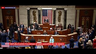 🇺🇸 Republicanos cumplen y fulminan al ejército de agentes IRS de Biden en el primer día [CC Español]