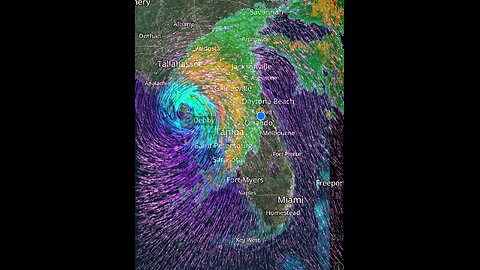 Hurricane Debby - Sarasota, Fl. 2024
