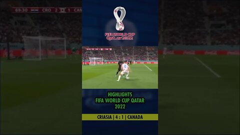 #shorts #worlcup2022 #worldcupqatar2022 Croasia vs Canada - Highlights | FIFA World Cup Qatar 2022