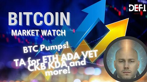 Bitcoin Bulls BUY | ETH ADA VET KDA CKB Charts | Alt Coin Volume Gaps are Huge to the Upside!