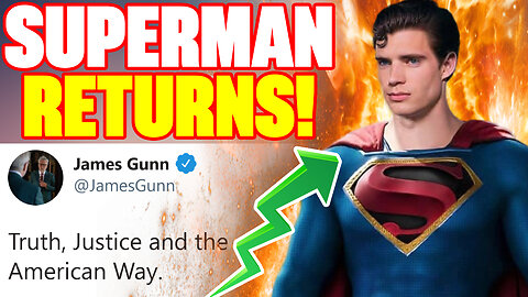 Has DC Been SAVED? | New Superman OFFICIAL For James Gunn's DCU! | David Corenswet TAKES OVER!