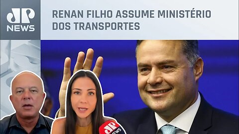 Motta e Amanda Klein analisam posse de Renan Filho e Alckmin