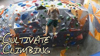 Bouldering at Cultivate Climbing Asheville NC - Rock Climbing Vlog