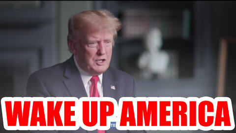 Wake Up America - President Donald Trump Interview With Rob Finnerty