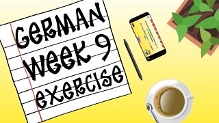 New German Practice! \\ Week 9 Speaking Exercise // Learn German with Tongue Bit!