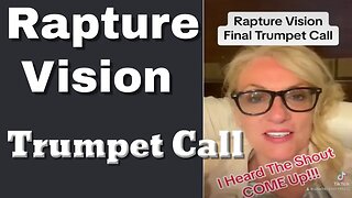 RAPTURE VISION: FINAL TRUMPET CALL!! #rapture #jesus #trumpet #repent