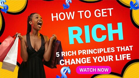 🤑 Secret Principles to Make You Rich 🤑