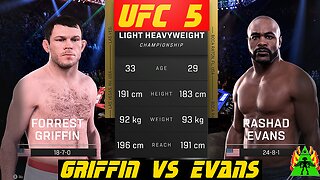 UFC 5 - GRIFFIN VS EVANS