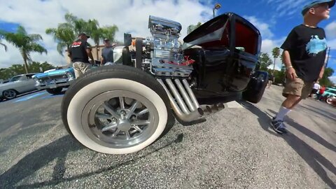 Ford Hot Rod - Hooters and Hot Rods - 9/18/22 - Sanford, Florida #carshow #hotrod #classiccars