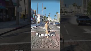 Helping a old lady cross the road on GTA RP!😂 | #shorts