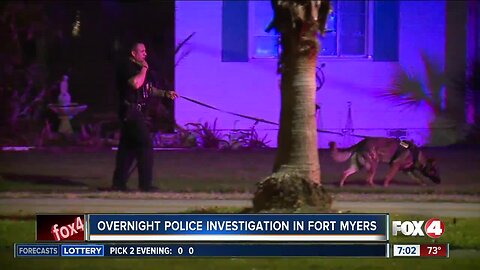 Police swarm residence on Rogers Street in Fort Myers early Thursday