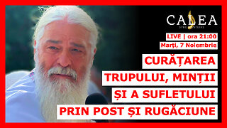 🔴 LIVE #668 - CURĂȚAREA TRUPULUI, MINȚII ȘI A SUFLETULUI PRIN POST ȘI RUGĂCIUNE || Pr. CALISTRAT