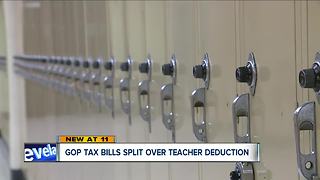 Ohio teachers concerned teacher tax credit will be repealed in new tax plan