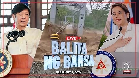 LIVE: Balita ng Bansa |February 1, 2024