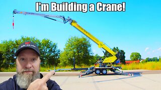 Mobile Hydraulic Boom Crane Build - Part 1 @UncleTimsFarm