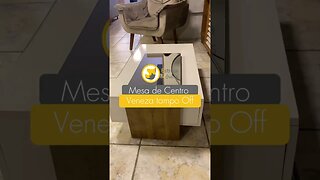 A Mesa de Centro Veneza garante mais receptividade à sua casa e funcionalidade ao cômodo.