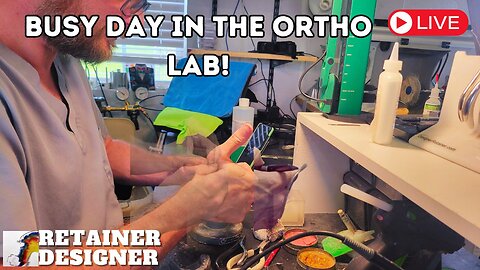 Busy Day in the Ortho Lab!