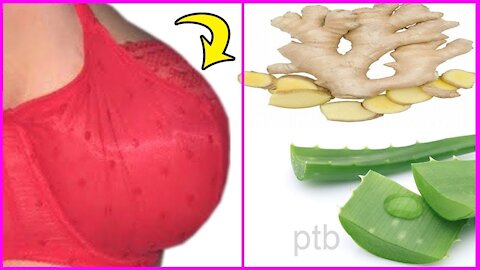 In just 1 day, Tighten Your Sagging Breasts Permanently using Aloe Vera!! How to tighten breast skin