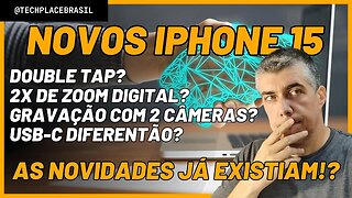 Assista enquanto está no ar... Novos iphones 15!