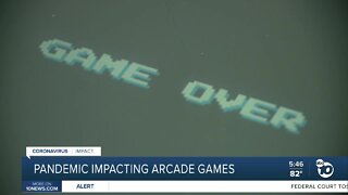 Pandemic impacting arcade games