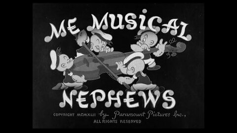Popeye The Sailor - Me Musical Nephews (1942)