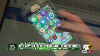 Safeguard children during back-to-school