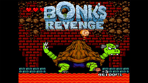 Bonk's Revenge ( TurboGrafx-16 ) ( PC Engine ) - FULL GAME) LongplayPlaythrough