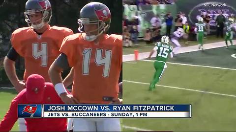 Aging quarterbacks Ryan Fitzpatrick, Josh McCown proving worth to Buccaneers and Jets
