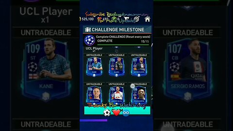 UCL Challenge Milestone Pack Opening #fifamobile #ucl #Milestone #gaming