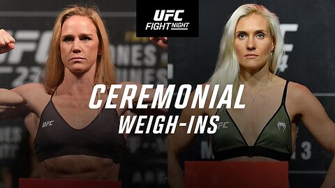 UFC San Antonio: Ceremonial Weigh-In