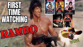 First Time Watching Rambo Movies | Famous Youtuber Mexican Ironman Reviews the First Blood Series