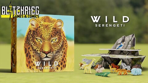 Wild: Serengeti Unboxing / Kickstarter All In