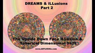 Dreams & iLLusions 2 : The Spinning Face Mandala & Sphere - Visual Dimensional Shift of Eyes & Mind