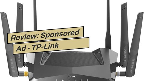 Review: Sponsored Ad - TP-Link AX5400 WiFi 6 Router (Archer AX73)- Dual Band Gigabit Wireless I...