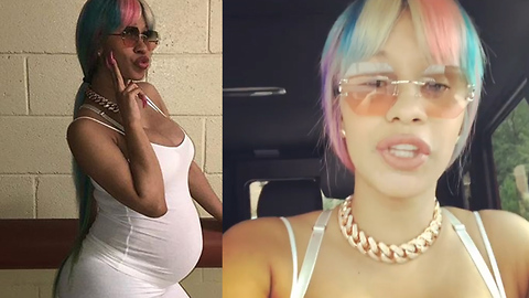 Pregnant Cardi B's SAVAGE Clap Back At Hater!