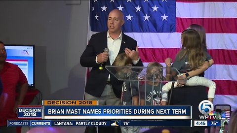 U.S. Rep. Brian Mast defeats Lauren Baer in District 18 race
