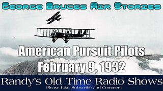 George Bruce's Air Stories American Pursuit Pilots February 9, 1932