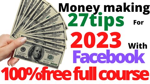 27 Tips For Marketing Your Business On Facebook 100% free full course