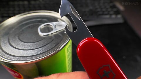 Open Cans with the Victorinox Swiss Army Knife