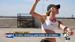 Olympic hopefuls undeterred by coronavirus outbreak
